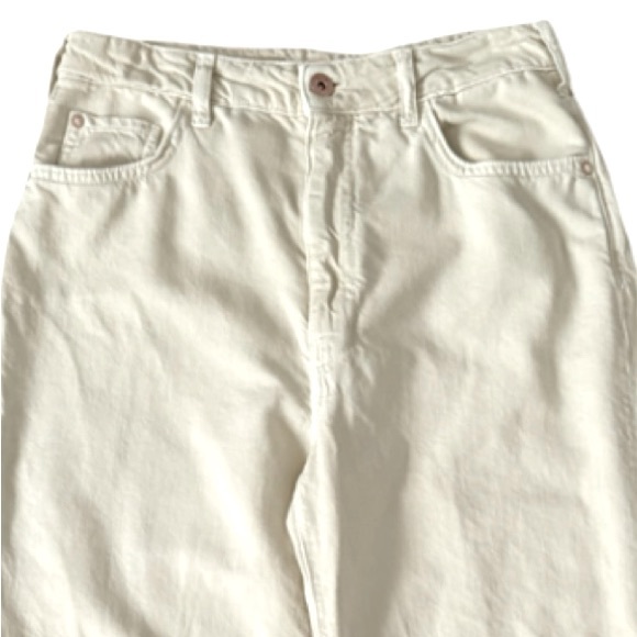 Anthropologie Tan Flare Jeans - Picture 3 of 11